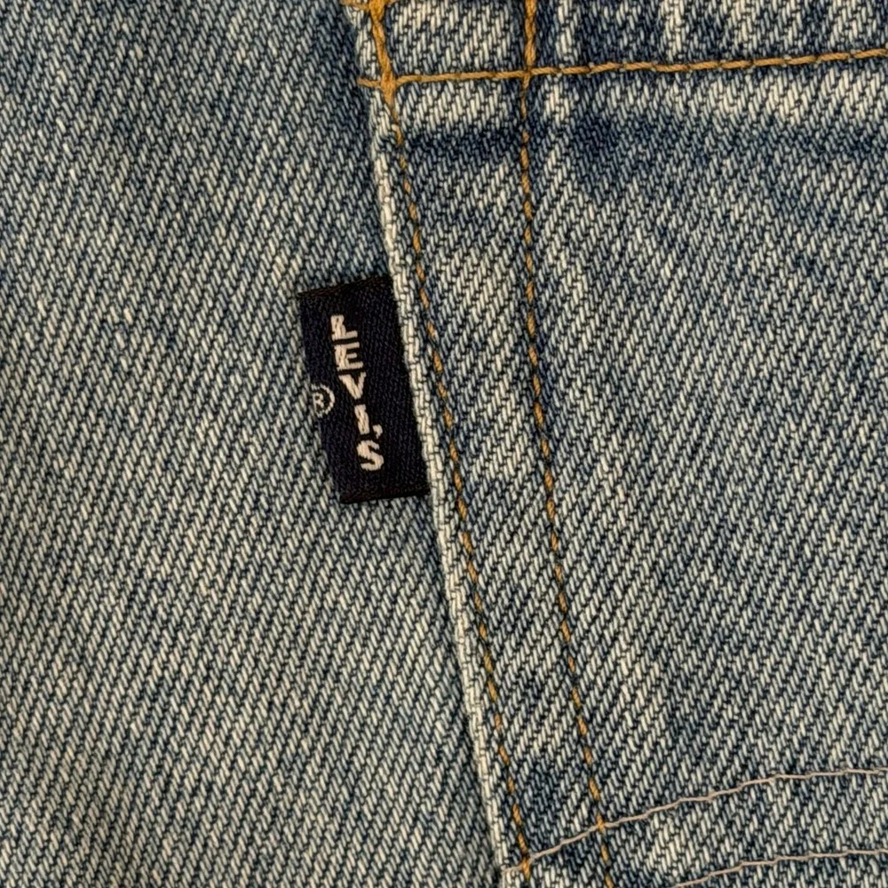 Levis Made in Japan Column Straight Leg Selvedge Jeans Light Wash 35x30